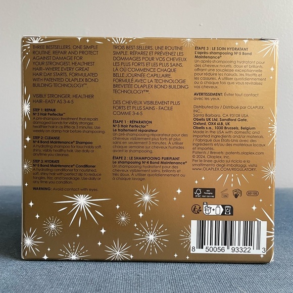 Olaplex Strong Days Ahead No4 Shampoo, No5 conditioner & No3 50mls - Picture 3 of 5